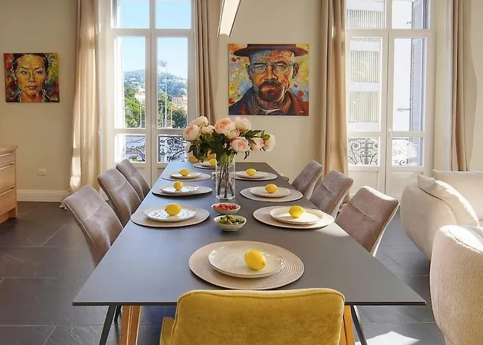 Beletage - 5bdr - 4 Bath - Center - Garage And Ac * Cannes