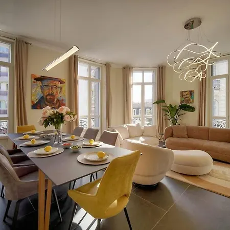 Apartman Beletage - 5bdr - 4 Bath - Center - Garage And Ac