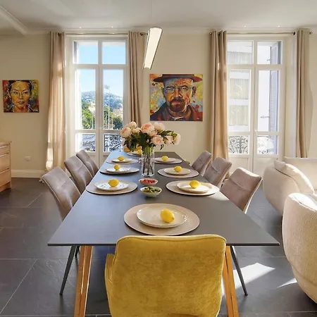 Beletage - 5bdr - 4 Bath - Center - Garage And Ac * Cannes